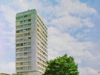 Radnička ceata 1980-ih godina. Zgrada Plinare